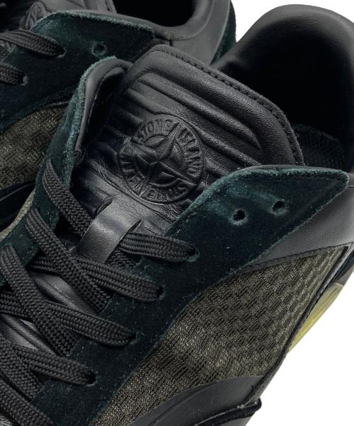 STONE ISLAND（ストーンアイランド）STONE ISLAND (ストーンアイランド) FOOT BALLスニーカー ブラック サイズ:26.5cmの古着・服飾アイテム