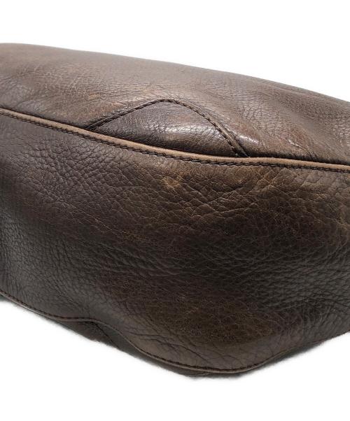 aniary（アニアリ）aniary (アニアリ) レザーショルダーバッグ ブラウン サイズ:下記参照の古着・服飾アイテム