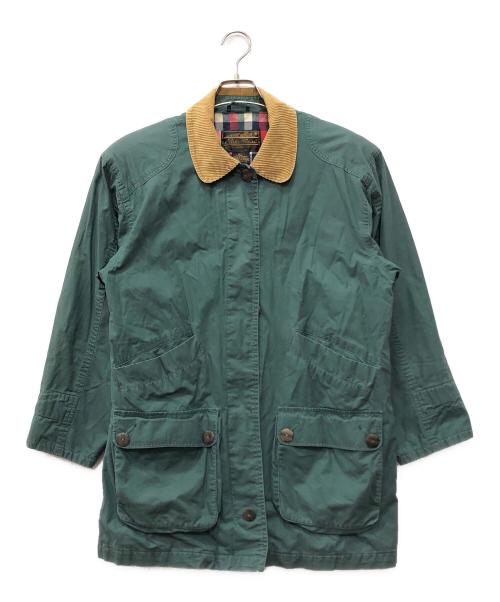 Eddie Bauer（エディーバウアー）Eddie Bauer (エディーバウアー) ハンティングジャケット グリーン サイズ:Mの古着・服飾アイテム