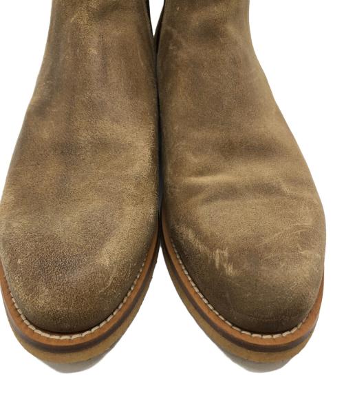 BUTTERO（ブッテロ）BUTTERO (ブッテロ) サイドゴアスウェードブーツ ベージュ サイズ:41の古着・服飾アイテム