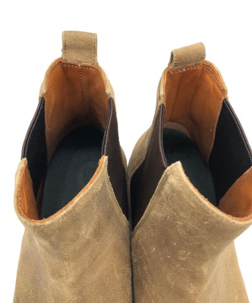 BUTTERO（ブッテロ）BUTTERO (ブッテロ) サイドゴアスウェードブーツ ベージュ サイズ:41の古着・服飾アイテム