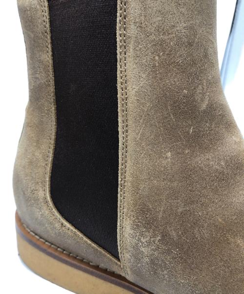 BUTTERO（ブッテロ）BUTTERO (ブッテロ) サイドゴアスウェードブーツ ベージュ サイズ:41の古着・服飾アイテム