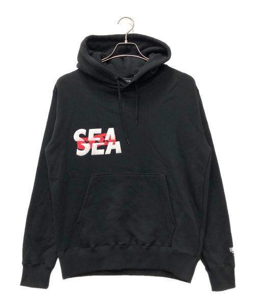 WIND AND SEA（ウィンダンシー）WIND AND SEA (ウィンダンシー) GOD SELECTION XXX (ゴッドセレクショントリプルエックス) コラボプルオーバーパーカー ブラック サイズ:S 未使用品の古着・服飾アイテム