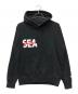 WIND AND SEA（ウィンダンシー）の古着「コラボプルオーバーパーカー」｜ブラック