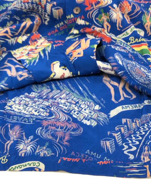 WACKO MARIA（ワコマリア）WACKO MARIA (ワコマリア) 半袖アロハシャツ ブルー サイズ:Mの古着・服飾アイテム