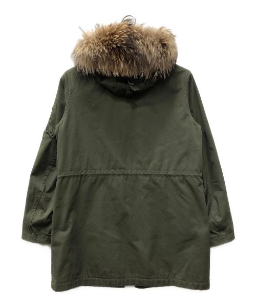 WACKO MARIA（ワコマリア）WACKO MARIA (ワコマリア) レオパードモッズコート カーキ サイズ:Sの古着・服飾アイテム