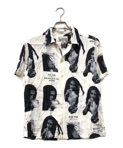 WACKO MARIA（ワコマリア）WACKO MARIA (ワコマリア) BOB MARLEY S/S HAWAIIAN SHIRT ホワイト サイズ:Mの古着・服飾アイテム