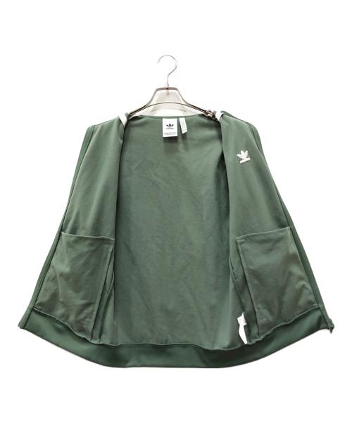 adidas（アディダス）adidas (アディダス) ベッケンバウアートラックジャケット グリーン サイズ:Lの古着・服飾アイテム