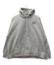 NIKE×stussy（ナイキ×ステューシー）の古着「NRG Washed Hoodie」｜グレー