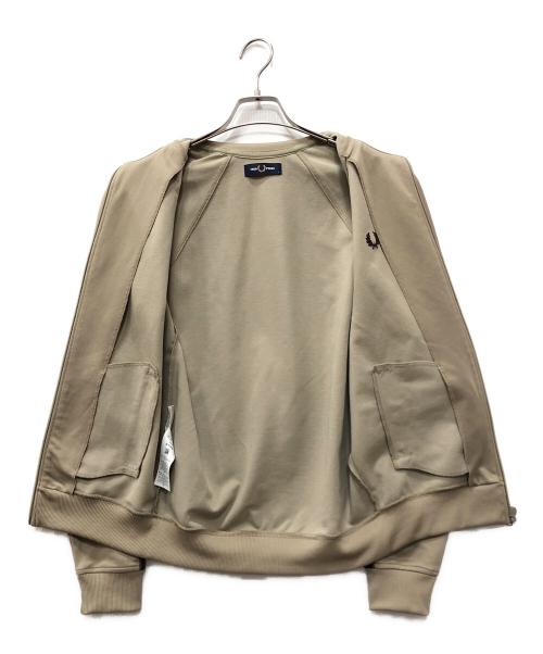 FRED PERRY（フレッドペリー）FRED PERRY (フレッドペリー) Contrast Tape Track Jacket ブラウン サイズ:Sの古着・服飾アイテム
