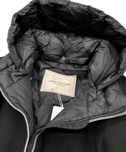 JAN MAYEN（ヤンマイエン）JAN MAYEN (ヤンマイエン) 切替ダウンコート ブラック サイズ:9号の古着・服飾アイテム