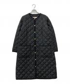 Traditional Weatherwearトラディショナルウェザーウェア）の古着「ARKLEY LONG キルティングロングコート」｜ブラック