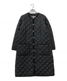 Traditional Weatherwear（トラディショナルウェザーウェア）の古着「ARKLEY LONG キルティングロングコート」｜ブラック