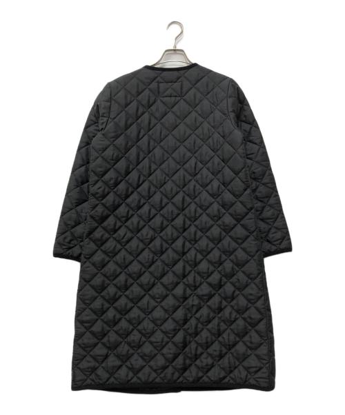 Traditional Weatherwear（トラディショナルウェザーウェア）Traditional Weatherwear (トラディショナルウェザーウェア) ARKLEY LONG キルティングロングコート ブラック サイズ:36の古着・服飾アイテム