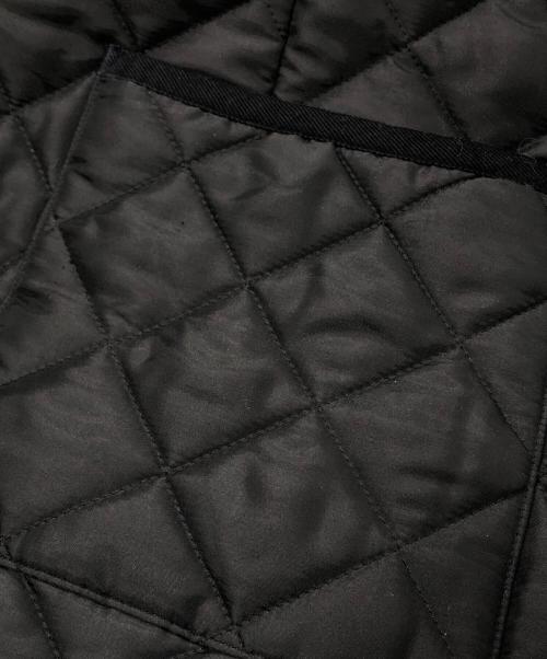 Traditional Weatherwear（トラディショナルウェザーウェア）Traditional Weatherwear (トラディショナルウェザーウェア) ARKLEY LONG キルティングロングコート ブラック サイズ:36の古着・服飾アイテム