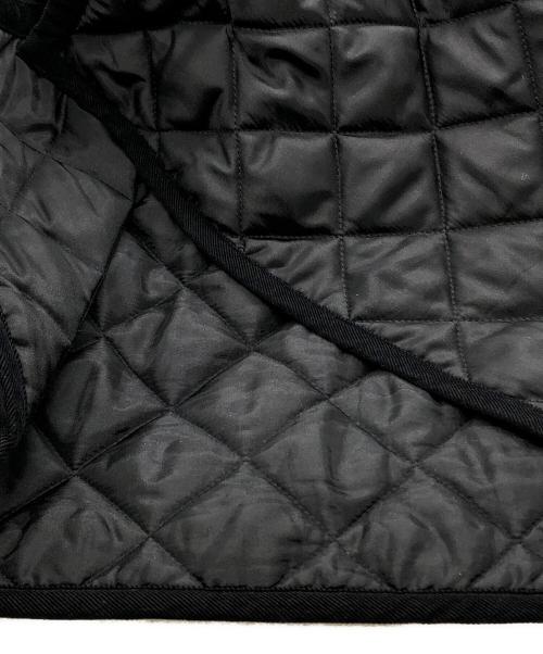 Traditional Weatherwear（トラディショナルウェザーウェア）Traditional Weatherwear (トラディショナルウェザーウェア) ARKLEY LONG キルティングロングコート ブラック サイズ:36の古着・服飾アイテム