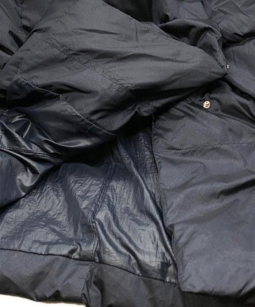 自由区（ジユウク）自由区 (ジユウク) ブライトダウン ロング丈ダウンコート ネイビー サイズ:38の古着・服飾アイテム