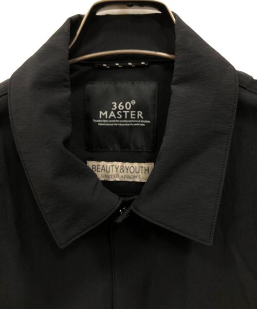 BEAUTY&YOUTH（ビューティーアンドユース）BEAUTY&YOUTH (ビューティーアンドユース) 360°MASTER バルーン コーチジャケット ブラック サイズ:Ｌの古着・服飾アイテム
