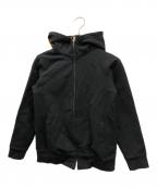 Mastermind×A GIRL'Sマスターマインド×エイガールズ）の古着「ジップパーカー」｜ブラック