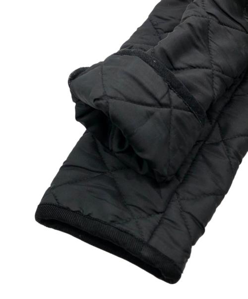 Traditional Weatherwear（トラディショナルウェザーウェア）Traditional Weatherwear (トラディショナルウェザーウェア) ARKLEY キルティングノーカラージャケット ブラック サイズ:34の古着・服飾アイテム