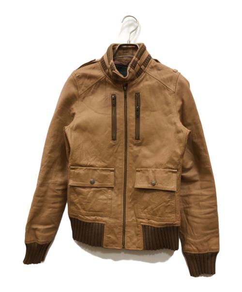 Hysteric Glamour（ヒステリックグラマー）Hysteric Glamour (ヒステリックグラマー) レザージャケット ブラウン サイズ:FREEの古着・服飾アイテム