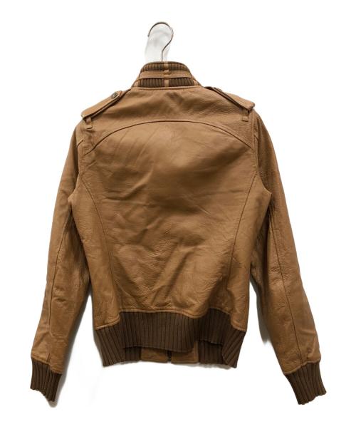 Hysteric Glamour（ヒステリックグラマー）Hysteric Glamour (ヒステリックグラマー) レザージャケット ブラウン サイズ:FREEの古着・服飾アイテム