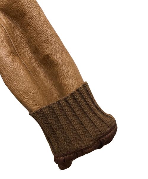 Hysteric Glamour（ヒステリックグラマー）Hysteric Glamour (ヒステリックグラマー) レザージャケット ブラウン サイズ:FREEの古着・服飾アイテム