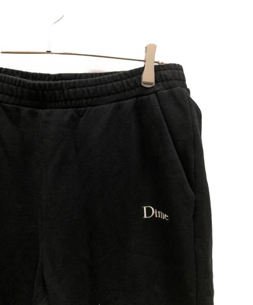 Dime（ダイム）Dime (ダイム) Classic Point Logo Sweat Pants ブラック サイズ:Lの古着・服飾アイテム