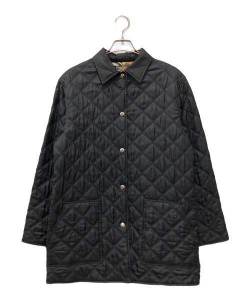 Salvatore Ferragamo（サルヴァトーレ フェラガモ）Salvatore Ferragamo (サルヴァトーレ フェラガモ) キルティングジャケット ブラック サイズ:Mの古着・服飾アイテム