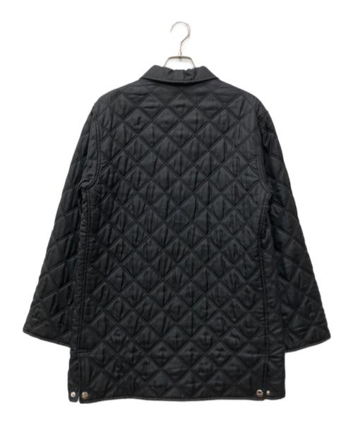 Salvatore Ferragamo（サルヴァトーレ フェラガモ）Salvatore Ferragamo (サルヴァトーレ フェラガモ) キルティングジャケット ブラック サイズ:Mの古着・服飾アイテム