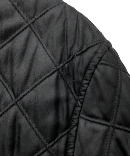 Salvatore Ferragamo（サルヴァトーレ フェラガモ）Salvatore Ferragamo (サルヴァトーレ フェラガモ) キルティングジャケット ブラック サイズ:Mの古着・服飾アイテム