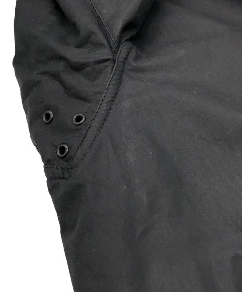 Barbour（バブアー）Barbour (バブアー) AURALEE (オーラリー) スタイリスト私物 (スタイリストシブツ) SL BORDER オイルドコート ブラック サイズ:36の古着・服飾アイテム