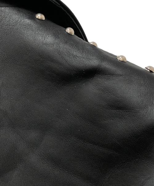 Lewis Leathers（ルイスレザース）Lewis Leathers (ルイスレザース) Hysteric Glamour (ヒステリックグラマー) スタッズライトニングレザージャケット ブラック サイズ:Mの古着・服飾アイテム