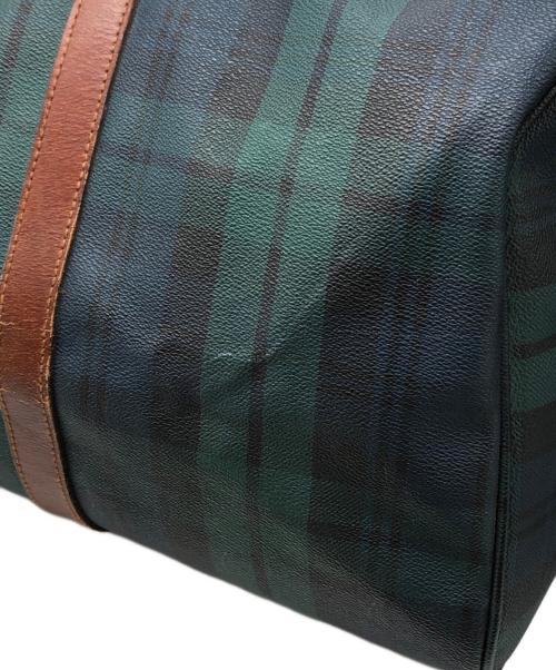 POLO RALPH LAUREN（ポロ・ラルフローレン）POLO RALPH LAUREN (ポロ・ラルフローレン) ブラックウォッチボストンバッグ グリーン サイズ:下記参照の古着・服飾アイテム