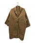 Deuxieme Classe（ドゥーズィエム クラス）の古着「ウールアンゴラリバーコート」｜ベージュ