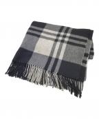 JOSHUA ELLISジョシュア エリス）の古着「カシミヤマフラー」｜グレー