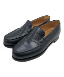 J.M.WESTON（ジェイエムウエストン）の古着「SIGNATURE LOAFER BLUE BOXCALF」｜ネイビー