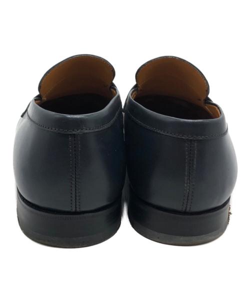 J.M.WESTON（ジェイエムウエストン）J.M.WESTON (ジェイエムウエストン) SIGNATURE LOAFER BLUE BOXCALF ネイビー サイズ:6の古着・服飾アイテム