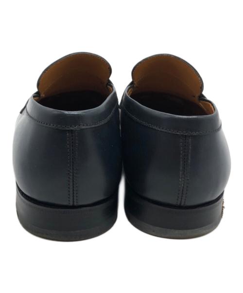 J.M.WESTON（ジェイエムウエストン）J.M.WESTON (ジェイエムウエストン) SIGNATURE LOAFER BLUE BOXCALF ネイビー サイズ:6の古着・服飾アイテム