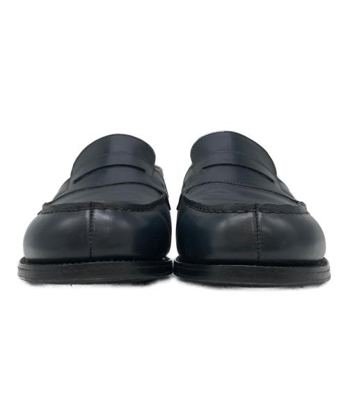 J.M.WESTON（ジェイエムウエストン）J.M.WESTON (ジェイエムウエストン) SIGNATURE LOAFER BLUE BOXCALF ネイビー サイズ:6の古着・服飾アイテム