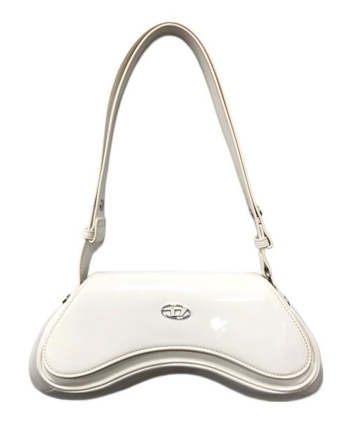 DIESEL（ディーゼル）DIESEL (ディーゼル) PLAY CROSS BODY BAG ホワイト サイズ:下記参照の古着・服飾アイテム