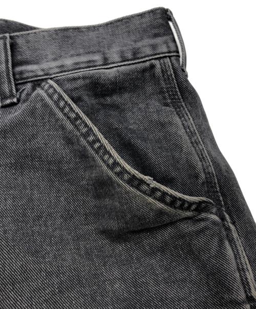 Carhartt WIP（カーハート ワーク イン プログレス）CARHARTT WIP (カーハート ワークインプログレス) DOUBLE KNEE PANT ブラック サイズ:32×32の古着・服飾アイテム