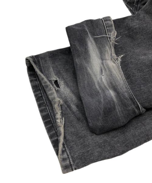 Carhartt WIP（カーハート ワーク イン プログレス）CARHARTT WIP (カーハート ワークインプログレス) DOUBLE KNEE PANT ブラック サイズ:32×32の古着・服飾アイテム