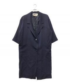 中古・古着通販】JIL SANDER (ジルサンダー) ロングコート ネイビー