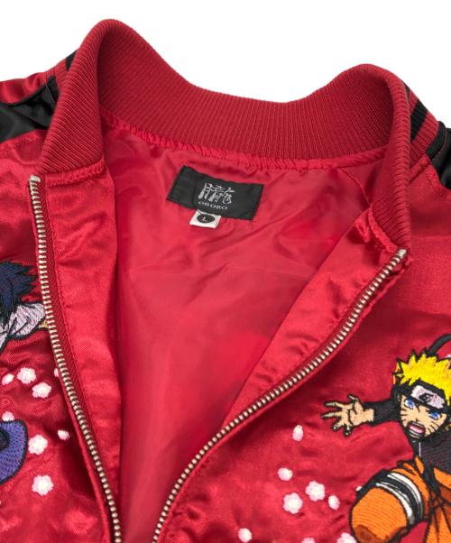 OBORO（オボロ）OBORO (オボロ) スカジャン レッド サイズ:Lの古着・服飾アイテム