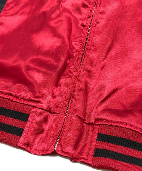 OBORO（オボロ）OBORO (オボロ) スカジャン レッド サイズ:Lの古着・服飾アイテム