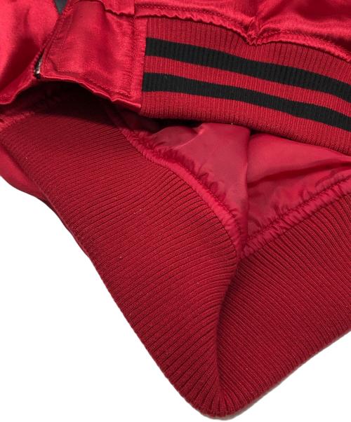 OBORO（オボロ）OBORO (オボロ) スカジャン レッド サイズ:Lの古着・服飾アイテム