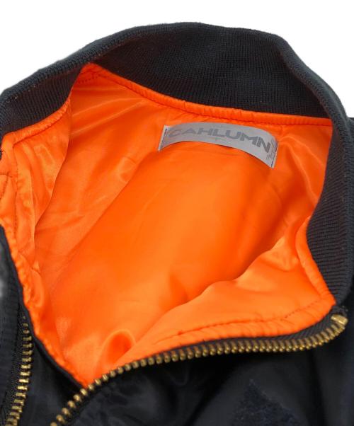 CAHLUMN（カウラム）CAHLUMN (カウラム) リバーシブルボンバージャケット ブラック サイズ:XLの古着・服飾アイテム