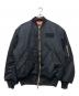 CAHLUMN（カウラム）の古着「リバーシブルボンバージャケット」｜ブラック