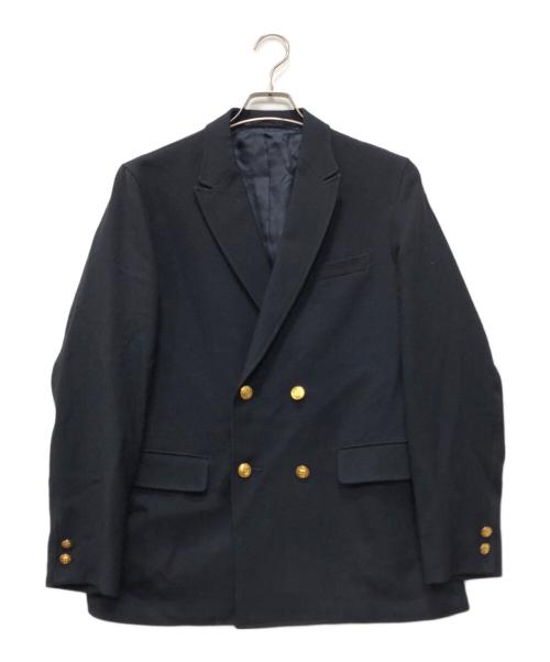 BEAMS（ビームス）BEAMS (ビームス) 4ボタン ダブルブレステッド ブレザー ネイビー サイズ:Sの古着・服飾アイテム